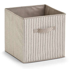 Zeller Stripes Fleece Förvaringslåda 31x31cm