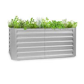Blumfeldt High Grow Straight Pallkrage 120x60cm (Silver)