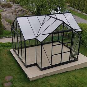 Gardeney Växthus 10,2m² (Aluminium/Glas)