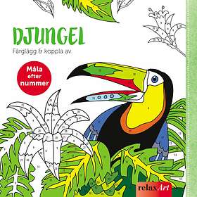Färglägg & Koppla Av Djungeln