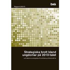 Strategiska Brott Bland Unga På 2010-talet. Brå Rapport 2021-5 Och F