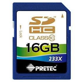 Pretec SDHC Class 10 233x 16GB