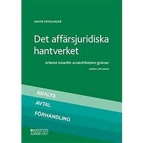 Det Affärsjuridiska Hantverket Arbetet Innanför Avtalsfrihetens Grän