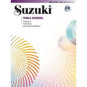 Suzuki Viola School 8 Book/cd