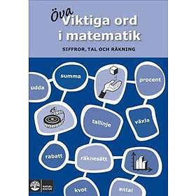 Viktiga Ord I Matematik Siffor, Tal Och Räkning