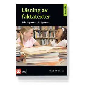 Best pris på Lärare Lär/läsning Av Faktatexter Från Läsprocess Till ...