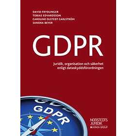 Gdpr Juridik, Organisation Och Säkerhet Enligt Dataskyddsförordninge
