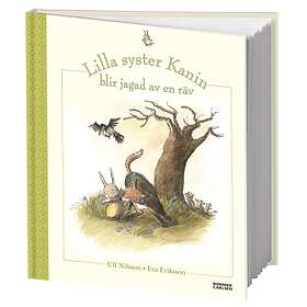 Lilla Syster Kanin Blir Jagad Av En Räv