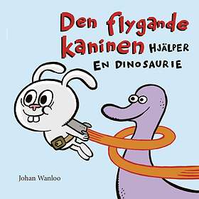 Den Flygande Kaninen Hjälper En Dinosaurie