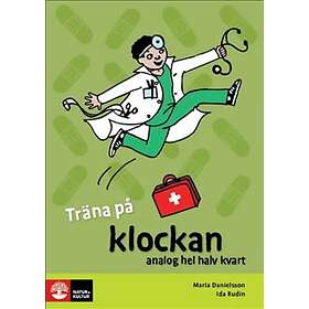 Träna På Matte Klockan Analog Hel,halv,kvart (5-pack)