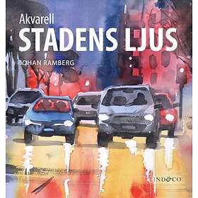 Akvarell Stadens Ljus