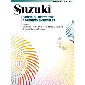 Suzuji String Quartets For Beginning Ensamble