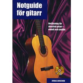 Notguide För Gitarr Inkl Cd Notläsning Akustisk Enkelt Och Snabbt