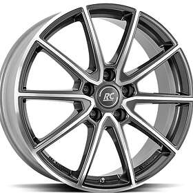 Brock Wheels RC32 Titanium Grey Full Polish 7.5x19 5/114.3 ET51 CB67.1