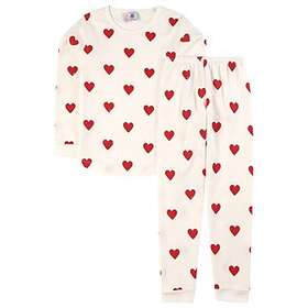 Petit Bateau Heart Print Pyjamasset