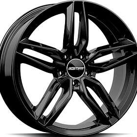 GMP Fasten Glossy Black 8x18 5/112 ET45 CB66.6