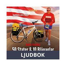 Bookea 50 Stater & 10 Blånaglar En maratonresa genom Amerika, Ljudbo