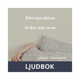 Sömnproblem. Svårt att sova. Prova ljudbo