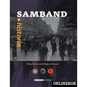 Sanoma Utbildning Samband Historia 1b onlinebok