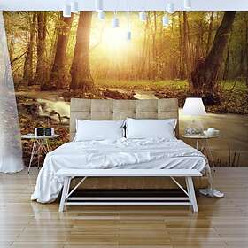 Arkiio Fototapet Självhäftande Sunny Current fototapet 245x175