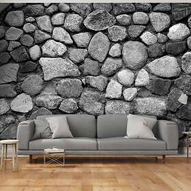 Arkiio Fototapet Självhäftande Grey Defence fototapet 196x140