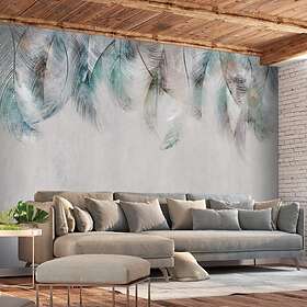 Arkiio Fototapet Colourful Feathers 150x105