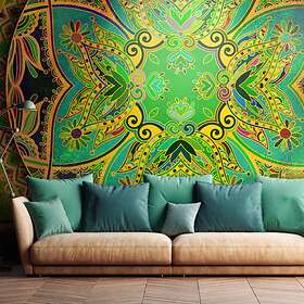 Arkiio Fototapet Mandala: Emerald Fantasy 150x105