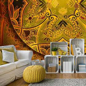 Arkiio Fototapet Självhäftande Mandala Golden Poem fototapet Mandala