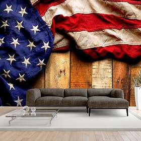 Arkiio Fototapet Självhäftande American Style fototapet 98x70