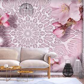 Arkiio Fototapet Självhäftande Pastel Mandala fototapet 245x175