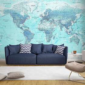 Arkiio Fototapet Självhäftande Sky Blue World fototapet 196x140