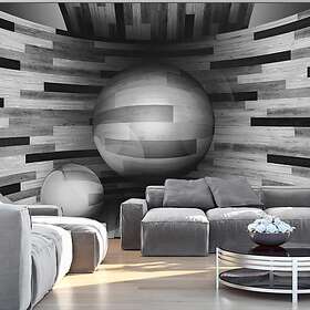 Arkiio Fototapet Gray Sphere sphere 200x140