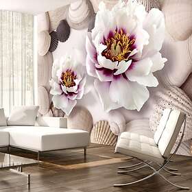 Arkiio Fototapet Flowers And Shells and 100x70