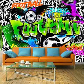 Arkiio Fototapet Football Graffiti 150x105