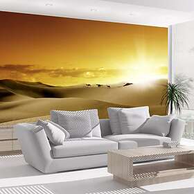 Arkiio Fototapet March Of Camels of camels 100x70