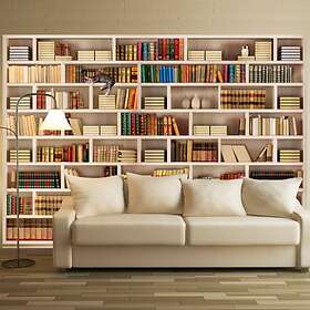 Arkiio Fototapet Självhäftande Home Library fototapet library 98x70