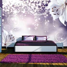 Arkiio Fototapet Självhäftande Lily'S Coquetry fototapet Lily's coqu