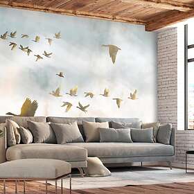 Arkiio Fototapet Golden Geese 150x105