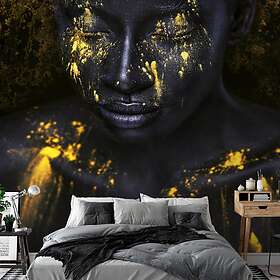 Arkiio Fototapet Bathed in Gold Självhäftande fototapet 98x70