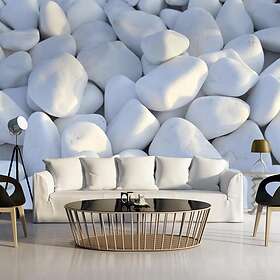 Arkiio Fototapet White Pebbles 100x70