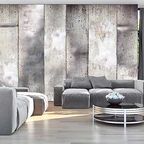 Arkiio Fototapet Självhäftande Gray Stripes fototapet stripes 245x17