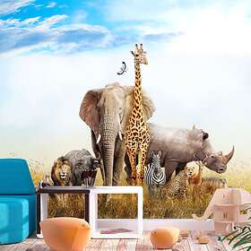 Arkiio Fototapet Fauna Of Africa of 400x280