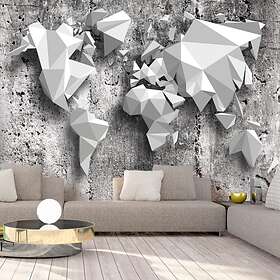 Arkiio Fototapet World Map: Origami 150x105