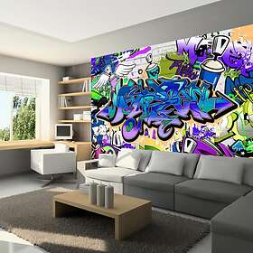 Arkiio Fototapet Graffiti: Violet Theme violet theme 100x70