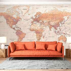 Arkiio Fototapet Självhäftande Orange World fototapet 196x140