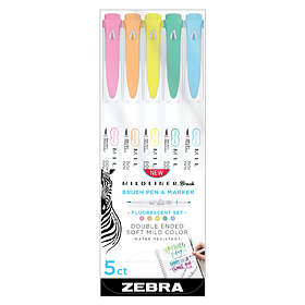 Zebra Mildliner Brush Nr1 10-pack