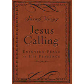 Jesus Calling, Small Brown Leathersoft, with Scripture references