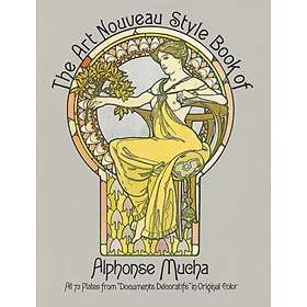 Alphonse Mucha Cross Stitch Pattern Book: Bieres de la Meuse