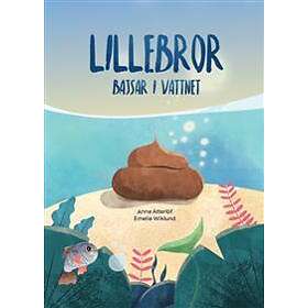 Lillebror bajsar i vattnet
