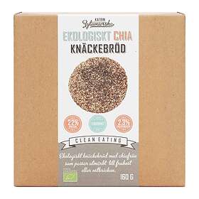 Clean Eating Chia Knäckebröd EKO 160g
